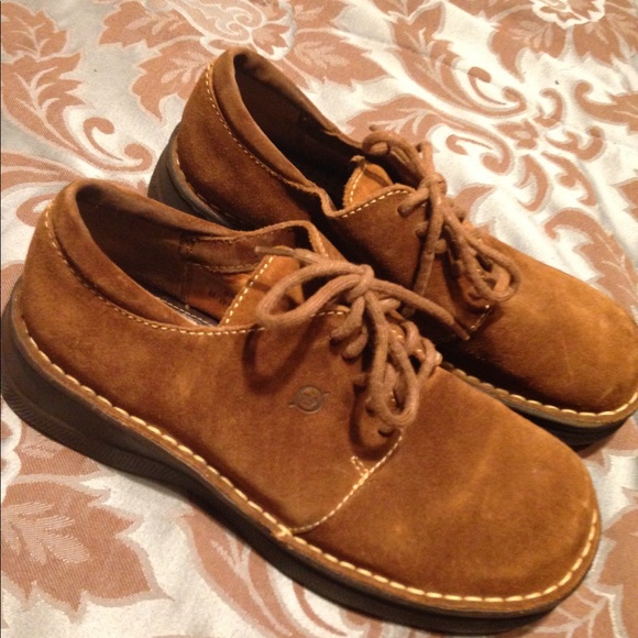 born suede shoes